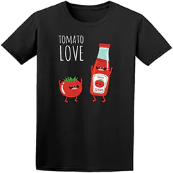 Camiseta Tomato Love Ketchup